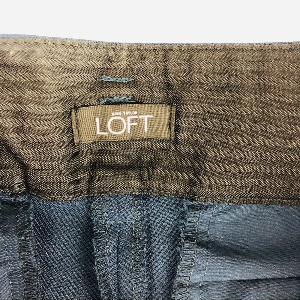 Loft Dark Turquoise Marisa Wool Pants - Picture 11 of 16